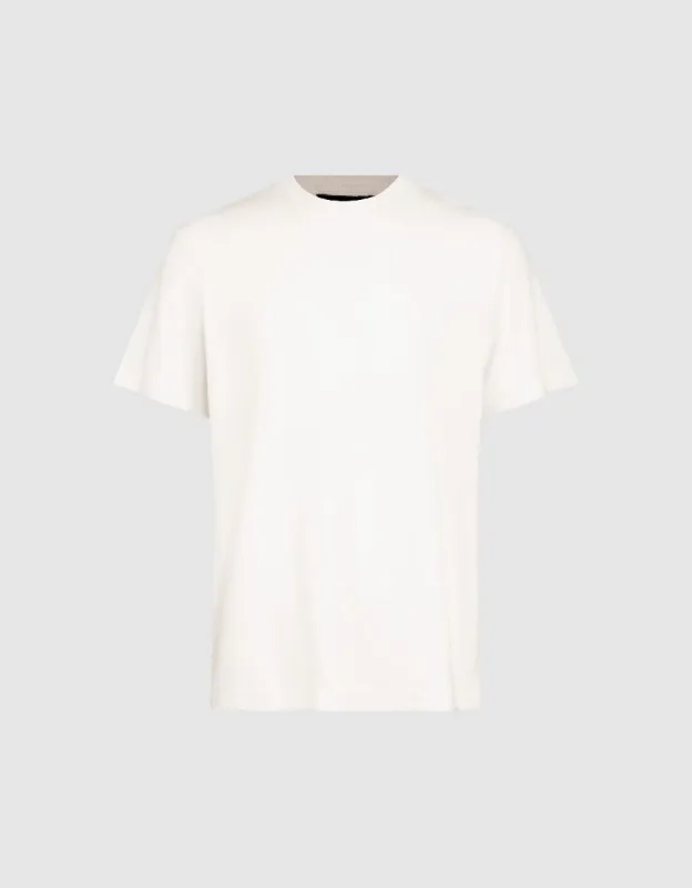 Crew Neck Straight T-Shirt sold by Urban Revivo