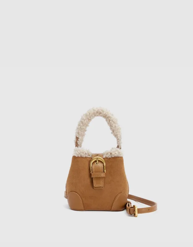 Furry Strap Shoulder Bag sold by Urban Revivo