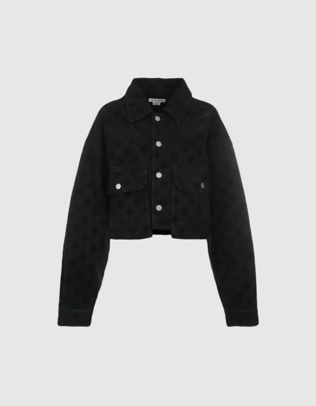 Drop Shoulder Sleeve Denim Jacket sold by Urban Revivo
