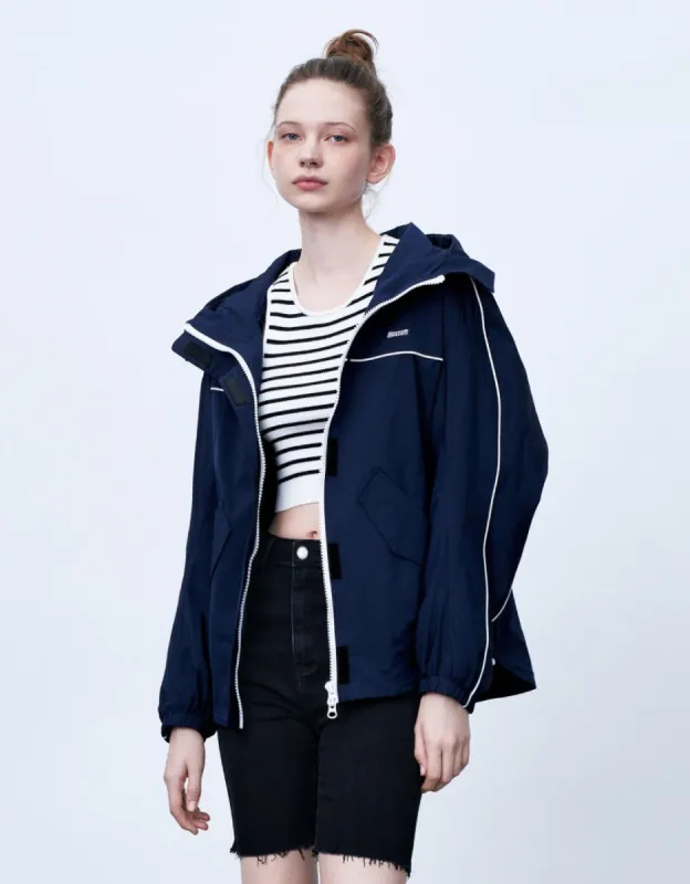 Dolman Sleeve Hoodie Padded Coat sold by Urban Revivo