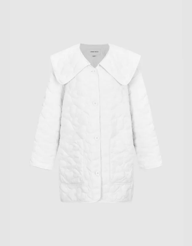 Crew Neck Padded Coat With Pockets sold by Urban Revivo