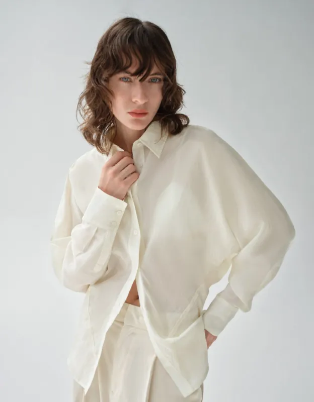 Thin Dolman Sleeve Shirt sold by Urban Revivo