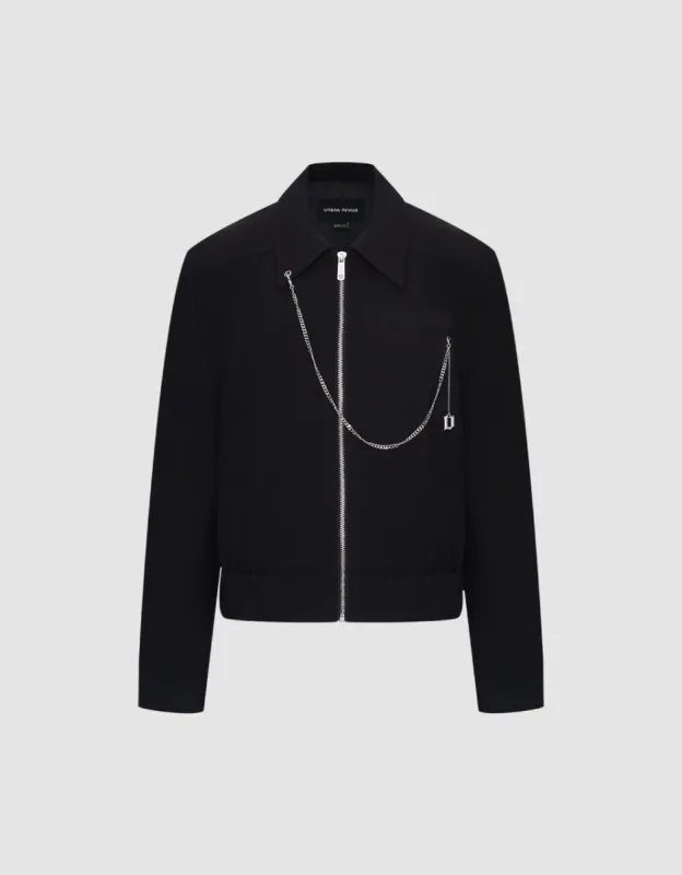 Chain Detail Jacket sold by Urban Revivo