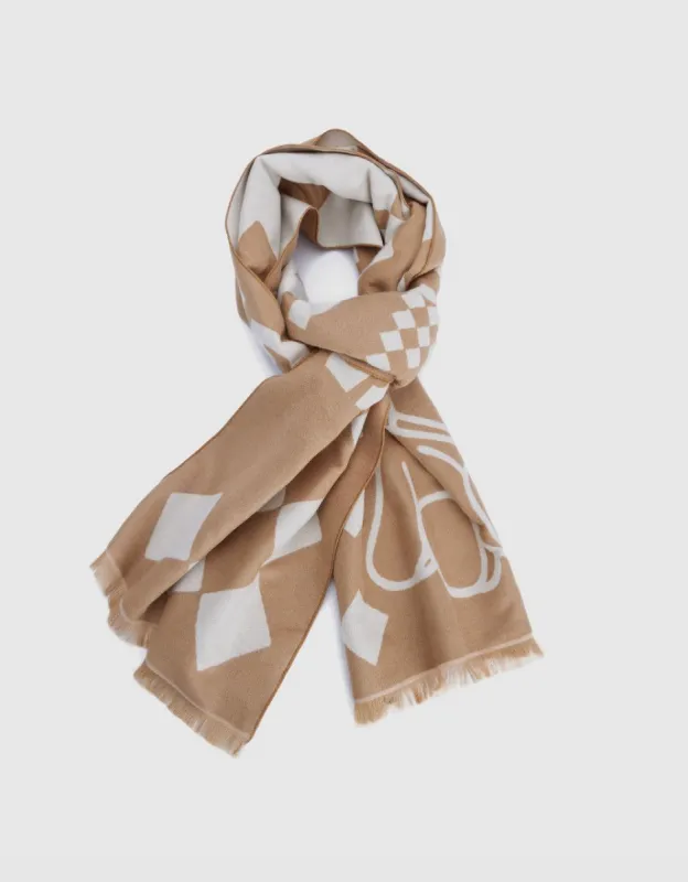 Bunny Printed Long Scarf sold by Urban Revivo