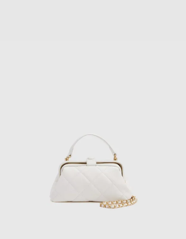 Quilted Vegan Leather Shoulder Bag sold by Urban Revivo