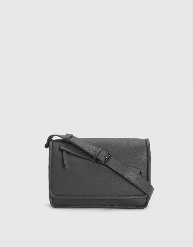 Flip Front Vegan Leather Crossbody Bag sold by Urban Revivo