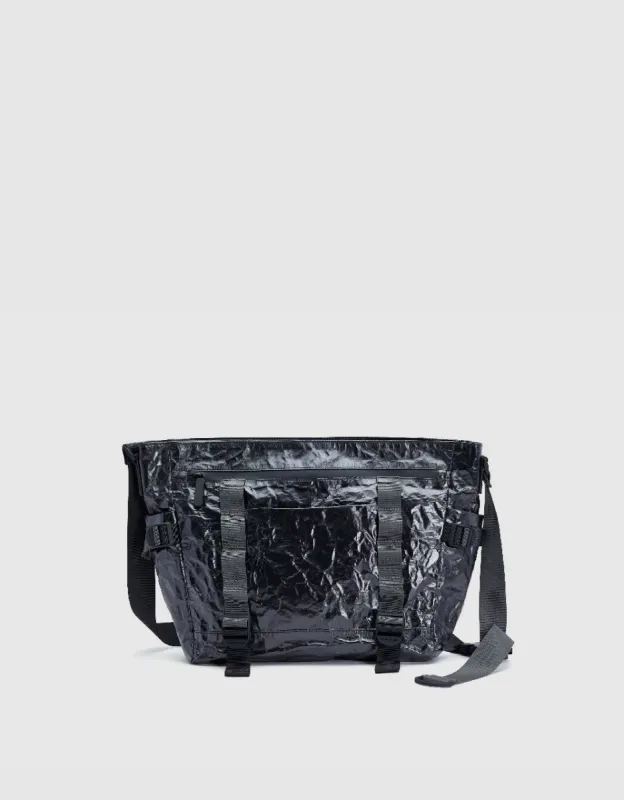 Double Buckles Crumpled Crossbody Bag sold by Urban Revivo