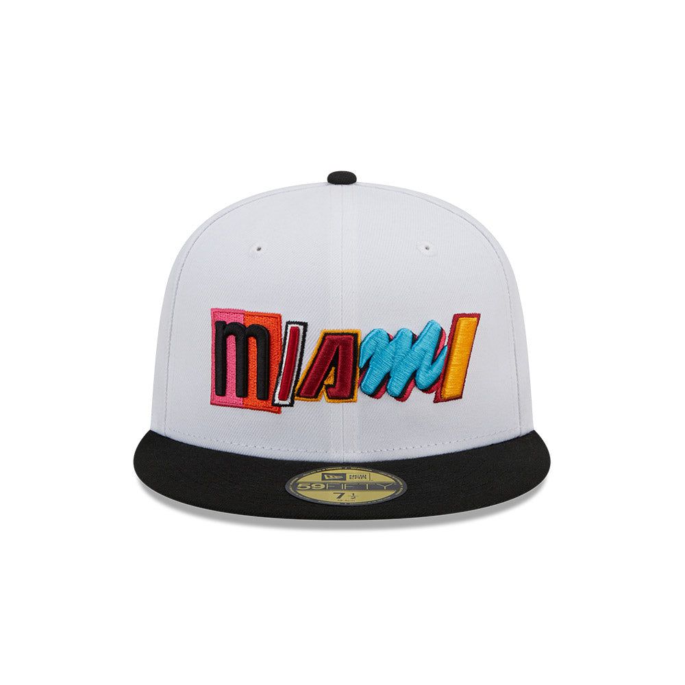 New Era Miami Mashup Vol. 2 Fitted Hat sold by Miami Heat