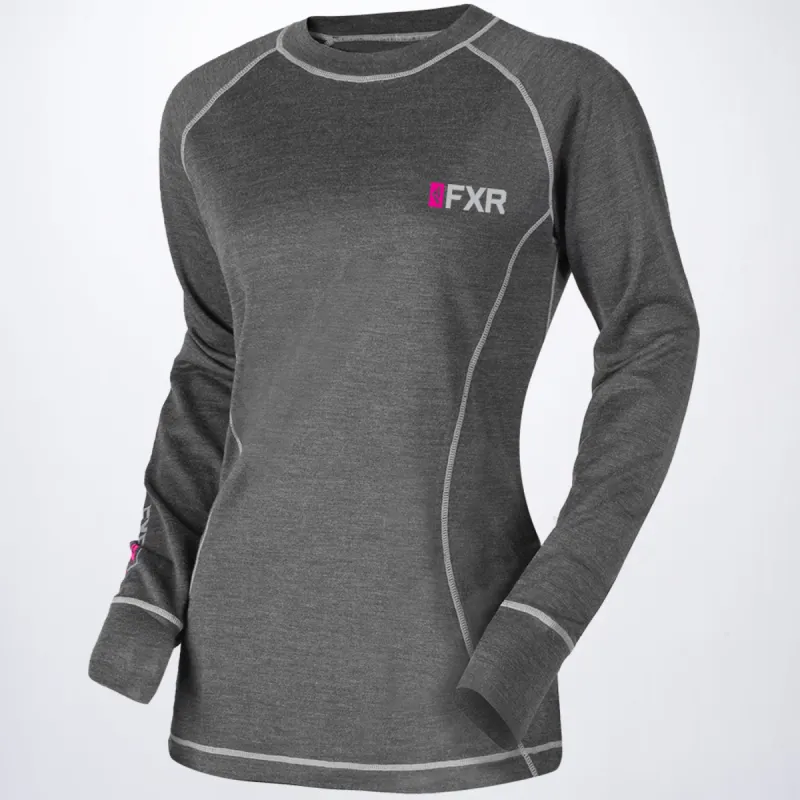 Women's Vapour 50% Merino Longsleeve sold by FXR