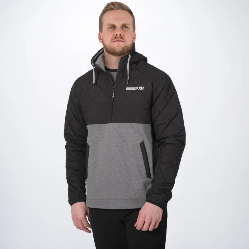 Men's Tracker Quilted Pullover Hoodie sold by FXR