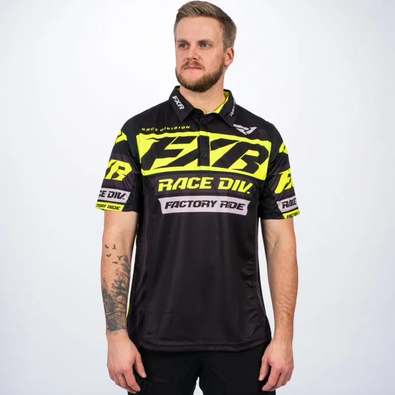 Men's Race Division Tech Polo Shirt sold by FXR