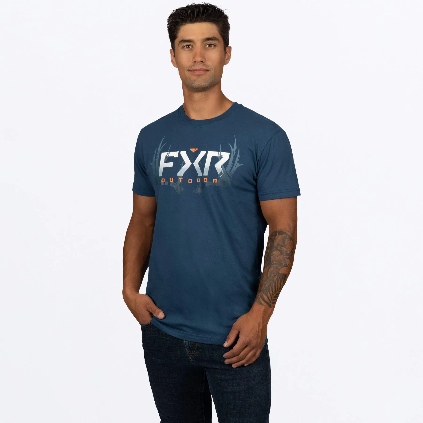 Men's Antler Premium T-Shirt sold by FXR product image thumbnail 4
