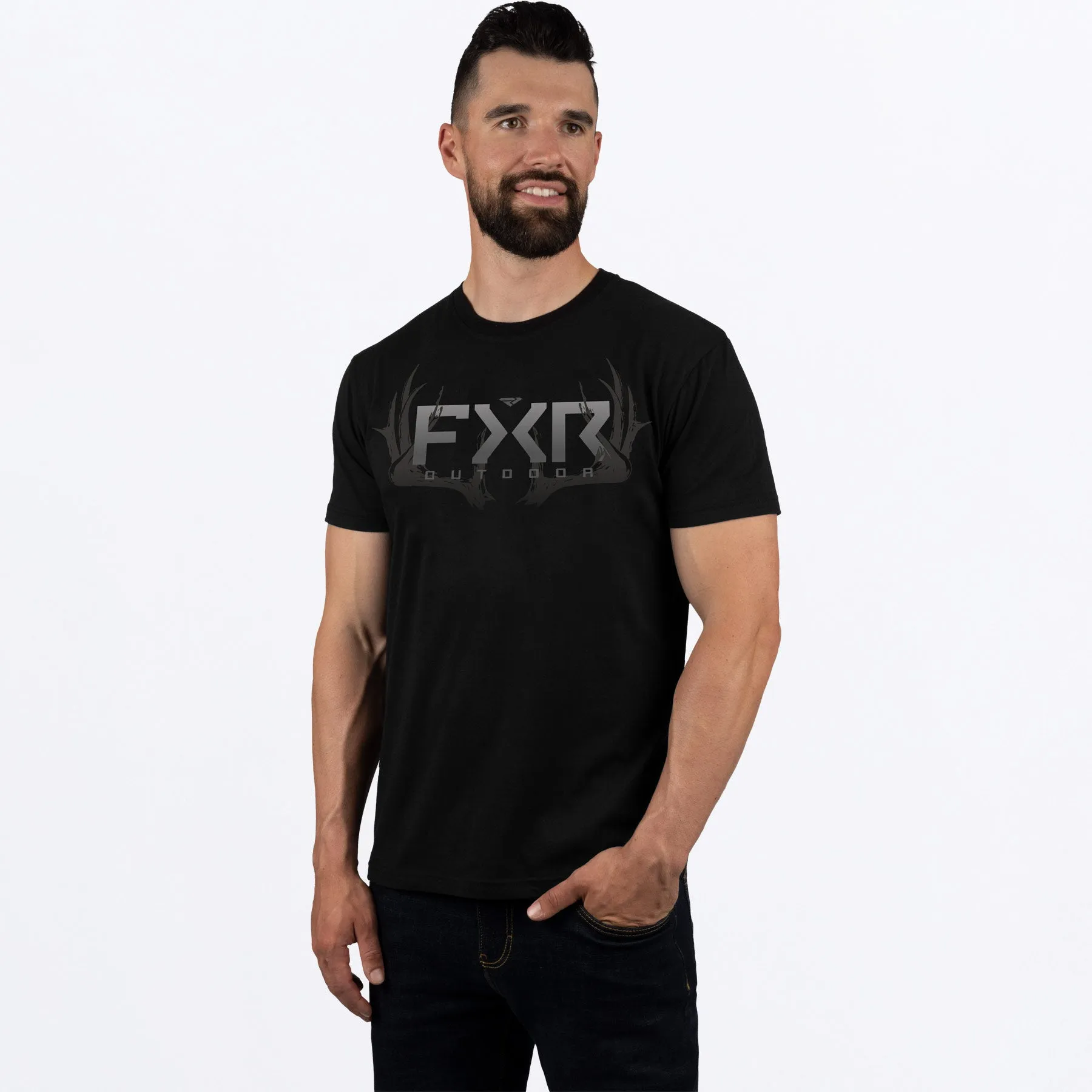 Men's Antler Premium T-Shirt sold by FXR product image thumbnail 2
