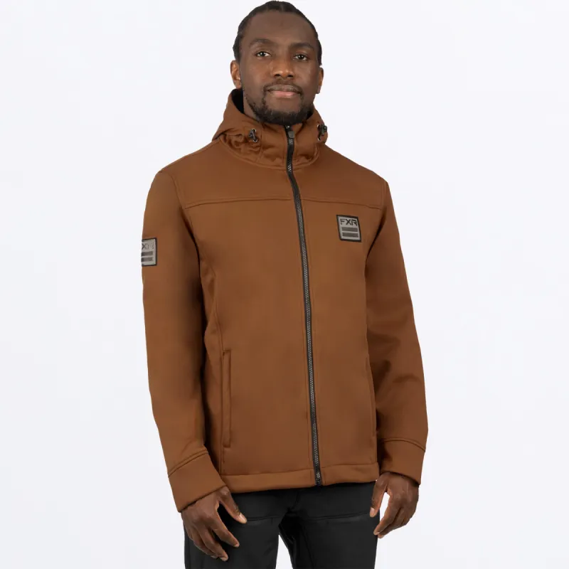 Men's Hydrogen Softshell Hoodie sold by FXR