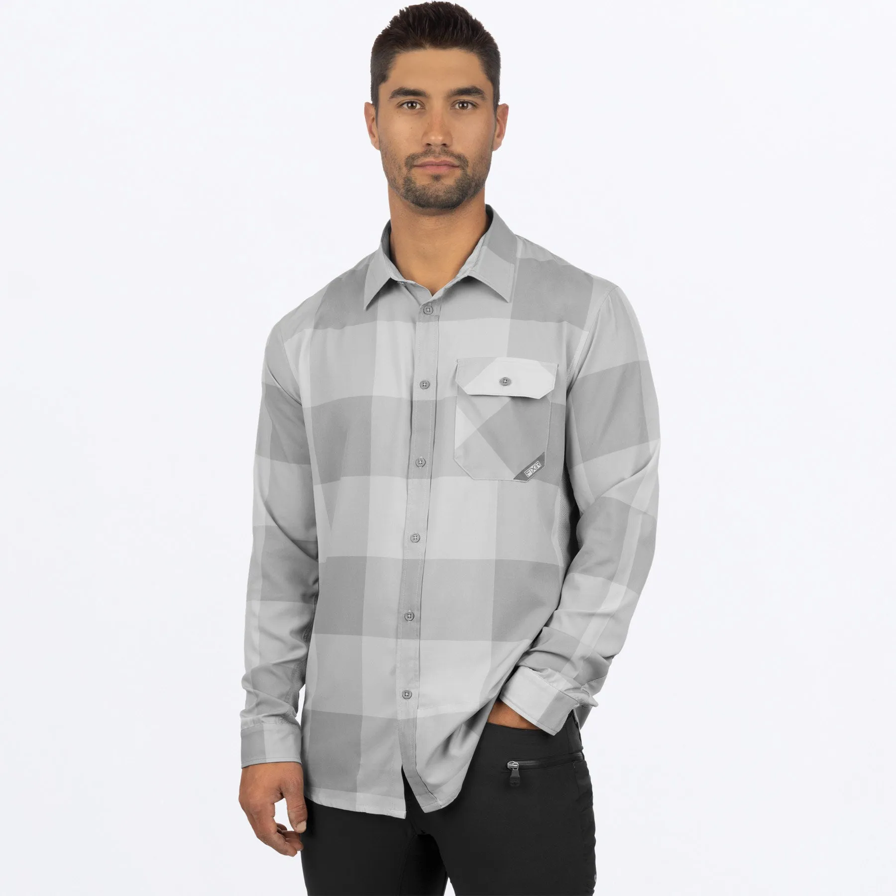Men's Breeze Performance UPF L/S Shirt sold by FXR