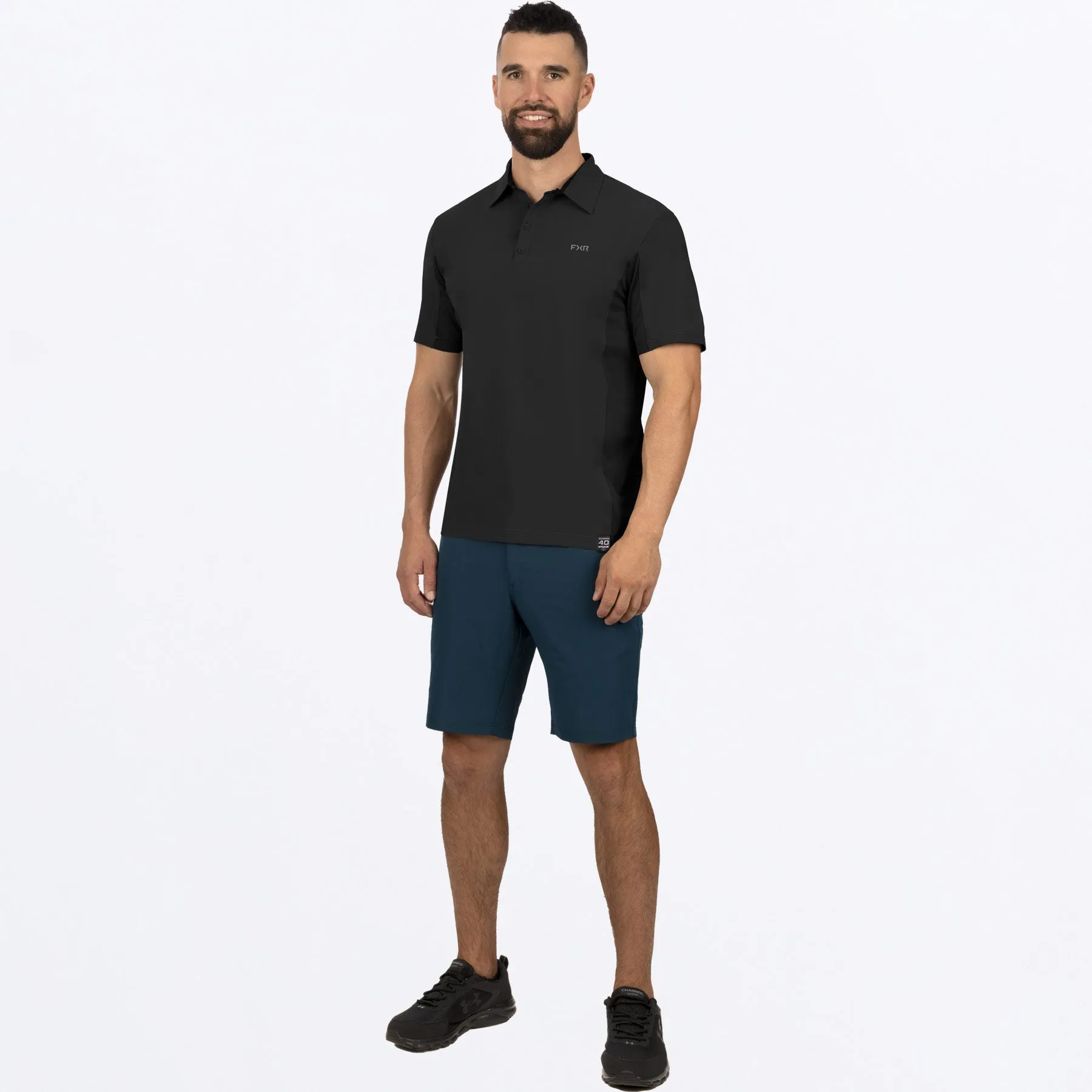 Men's Breeze Performance UPF Polo Shirt sold by FXR product image thumbnail 3
