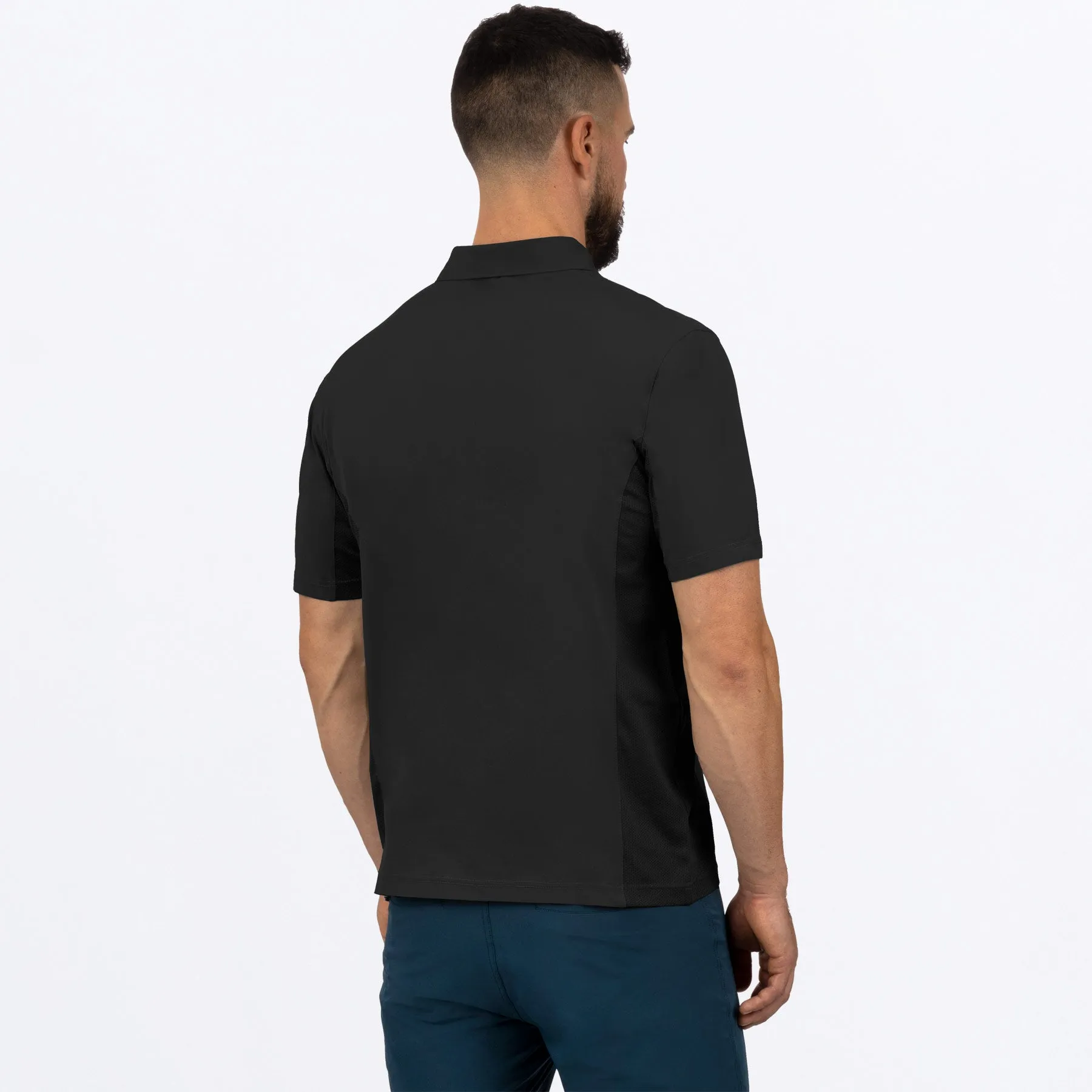 Men's Breeze Performance UPF Polo Shirt sold by FXR product image thumbnail 4