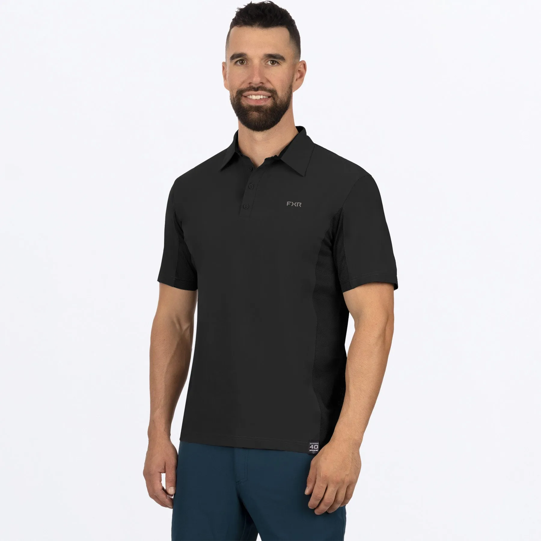 Men's Breeze Performance UPF Polo Shirt sold by FXR product image thumbnail 2