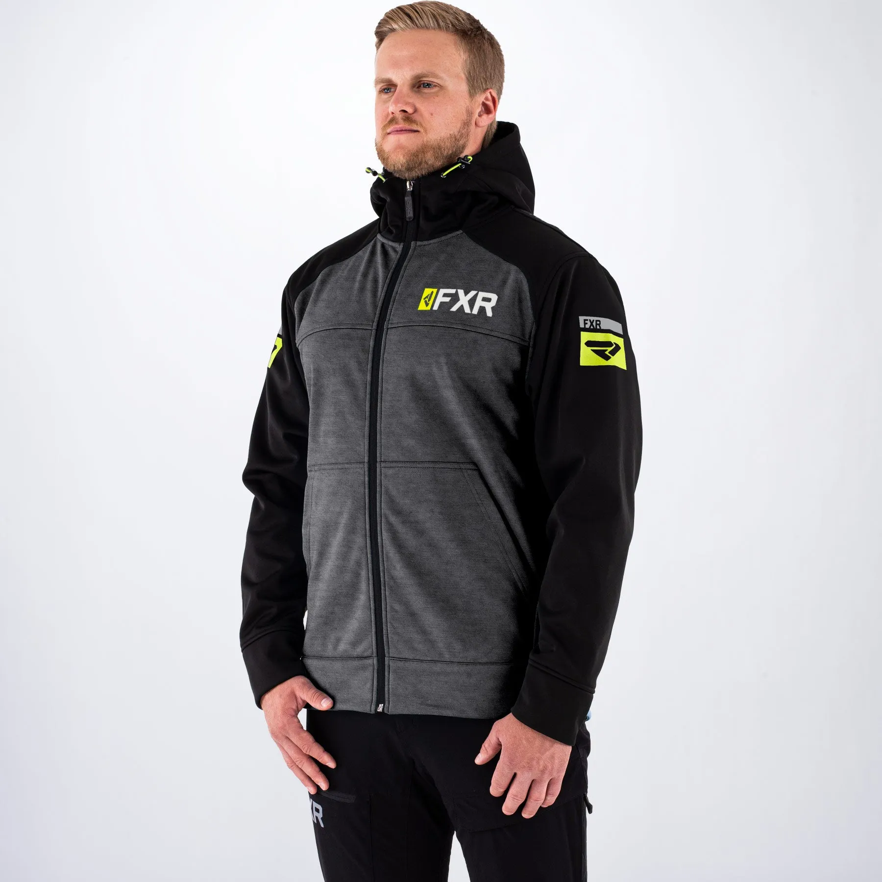 Men's Hydrogen Softshell Hoodie sold by FXR