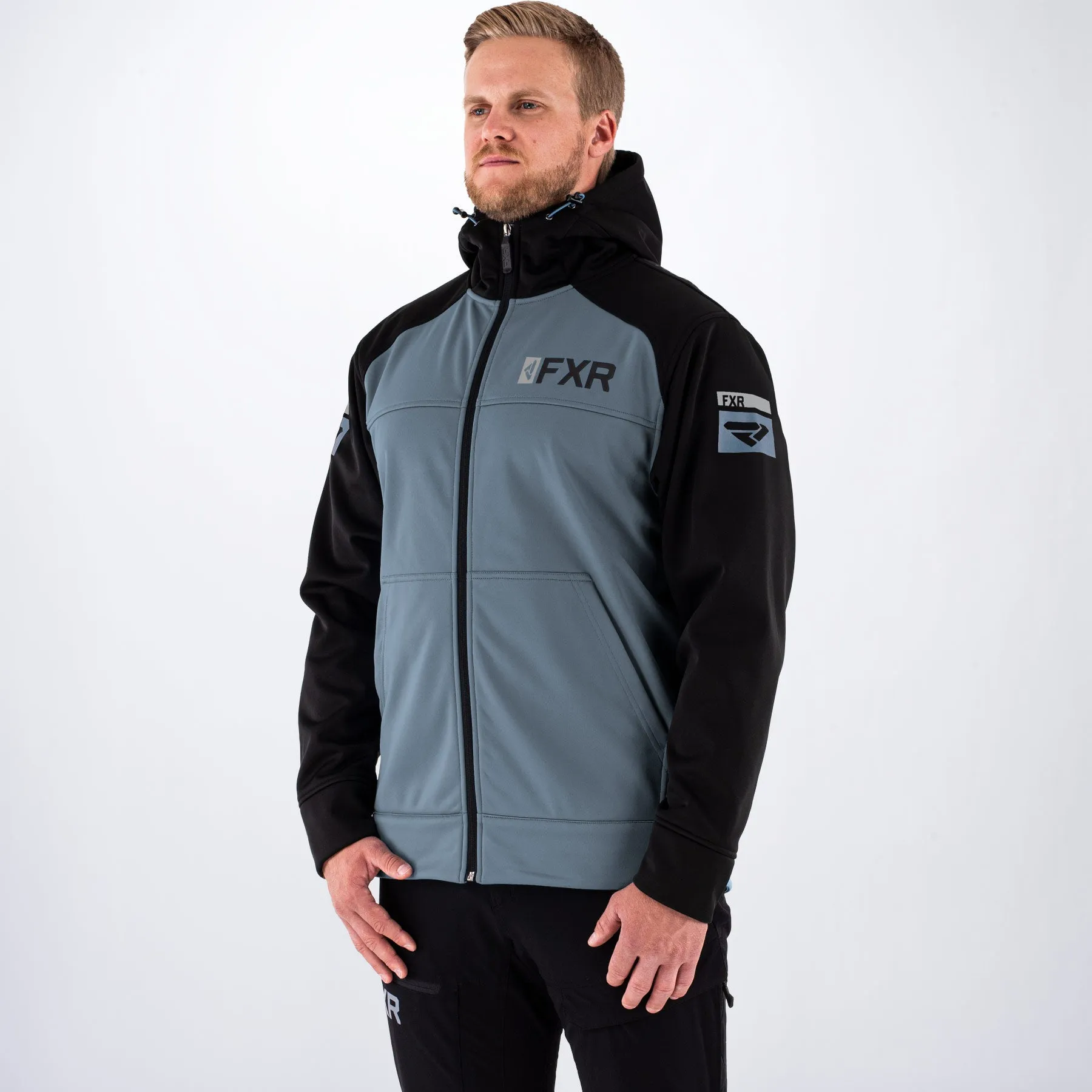Men's Hydrogen Softshell Hoodie sold by FXR product image thumbnail 5