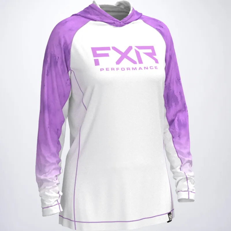 Women's Attack UPF Pullover Hoodie sold by FXR