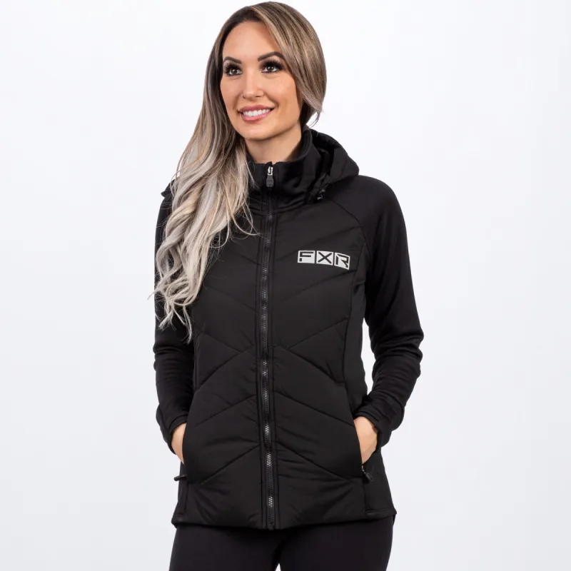 Women's Phoenix Hybrid Quilted Hoodie sold by FXR