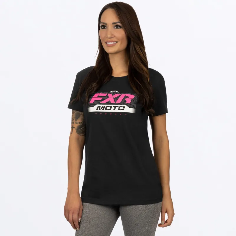 Women's Moto Premium Boyfriend T-Shirt sold by FXR