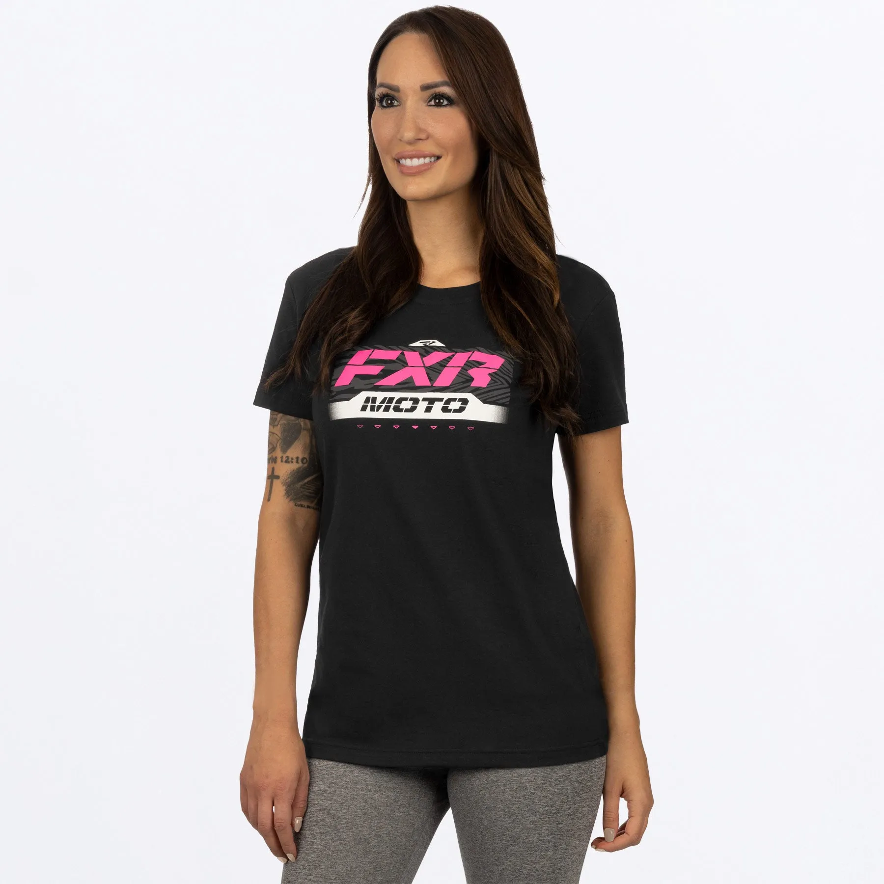 Women's Moto Premium Boyfriend T-Shirt sold by FXR