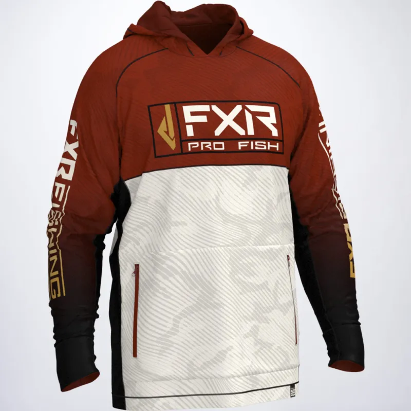 Men's Tournament Hybrid UPF Pullover Hoodie sold by FXR