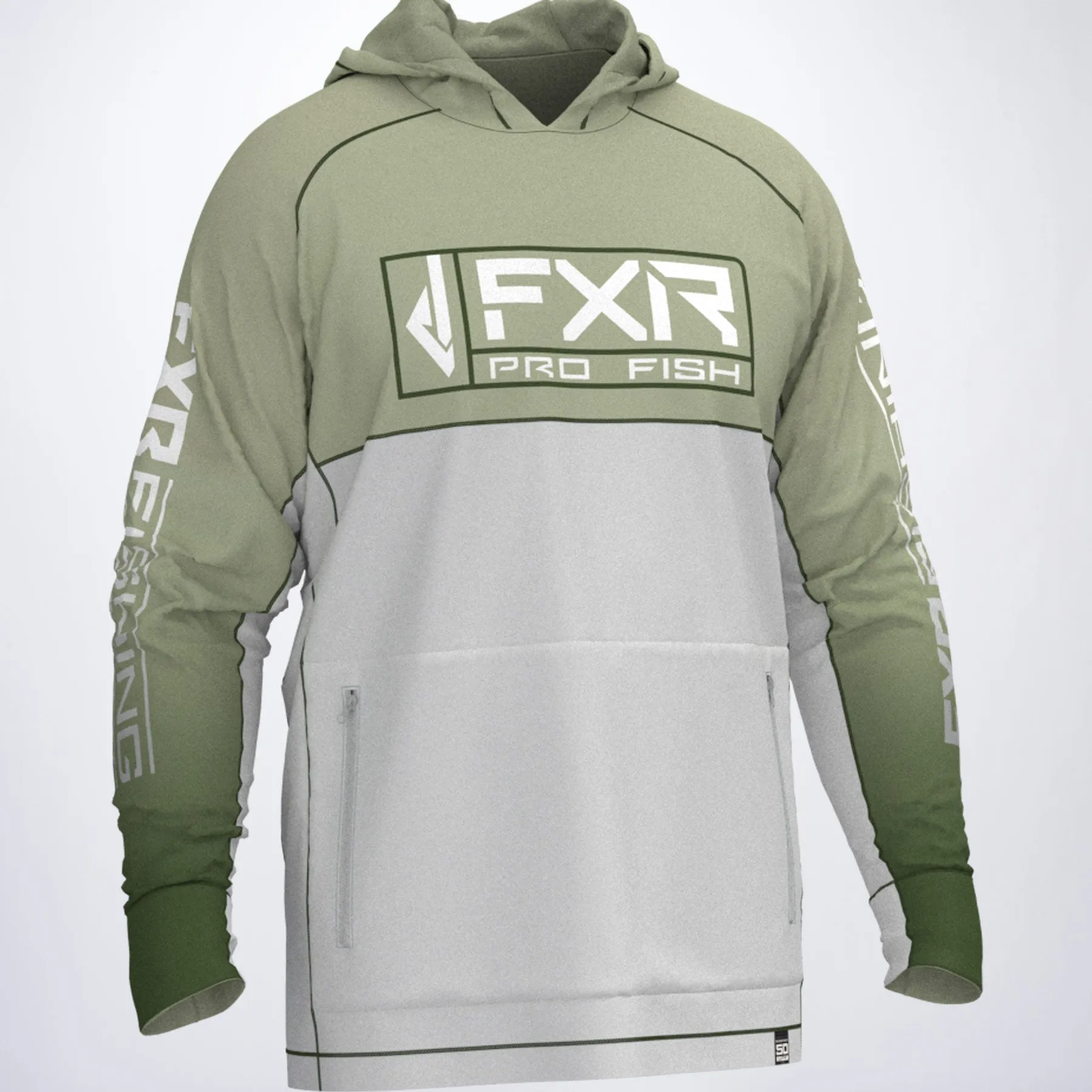 Men's Tournament Hybrid UPF Pullover Hoodie sold by FXR product image thumbnail 2