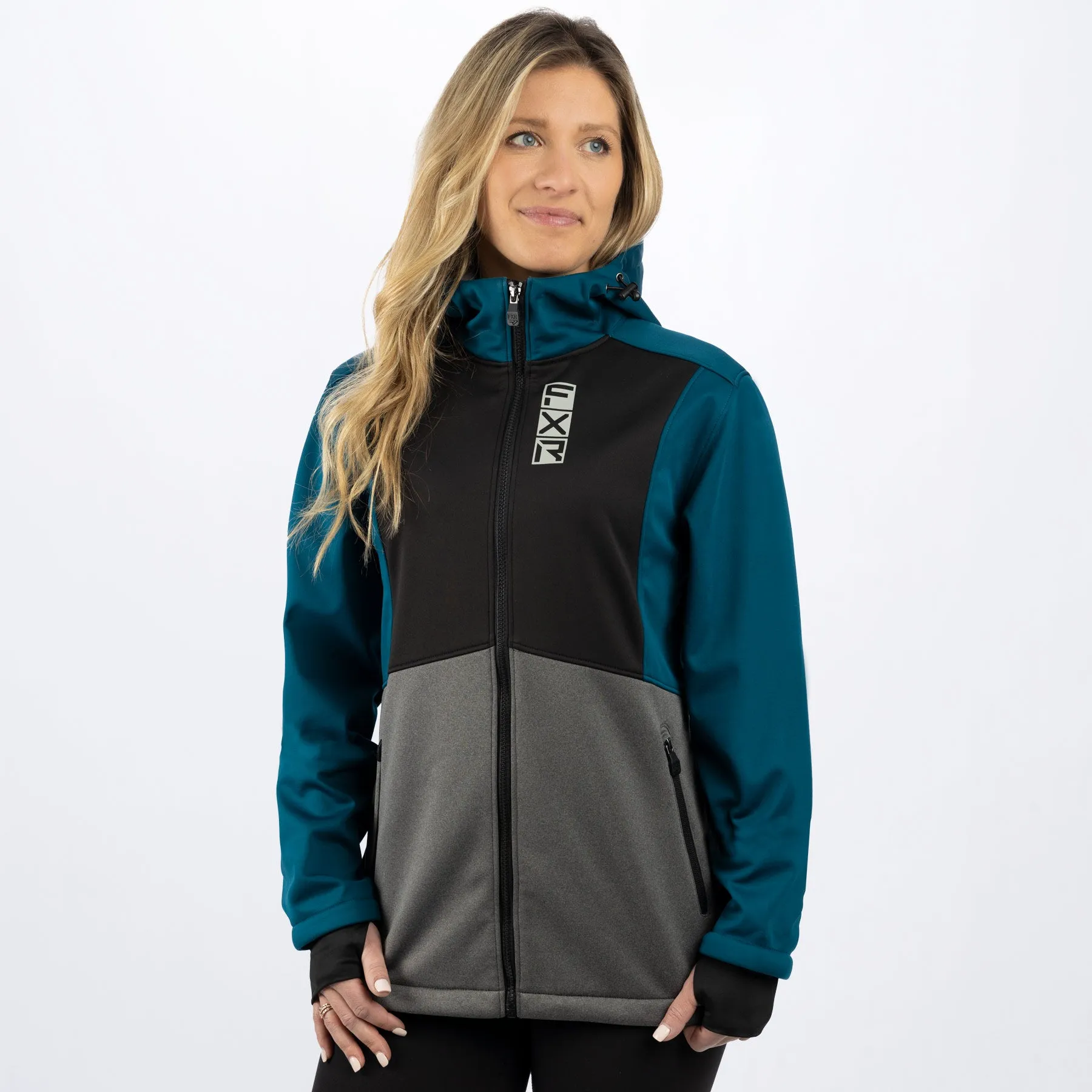 Women's Ridge Softshell Hoodie sold by FXR product image thumbnail 4