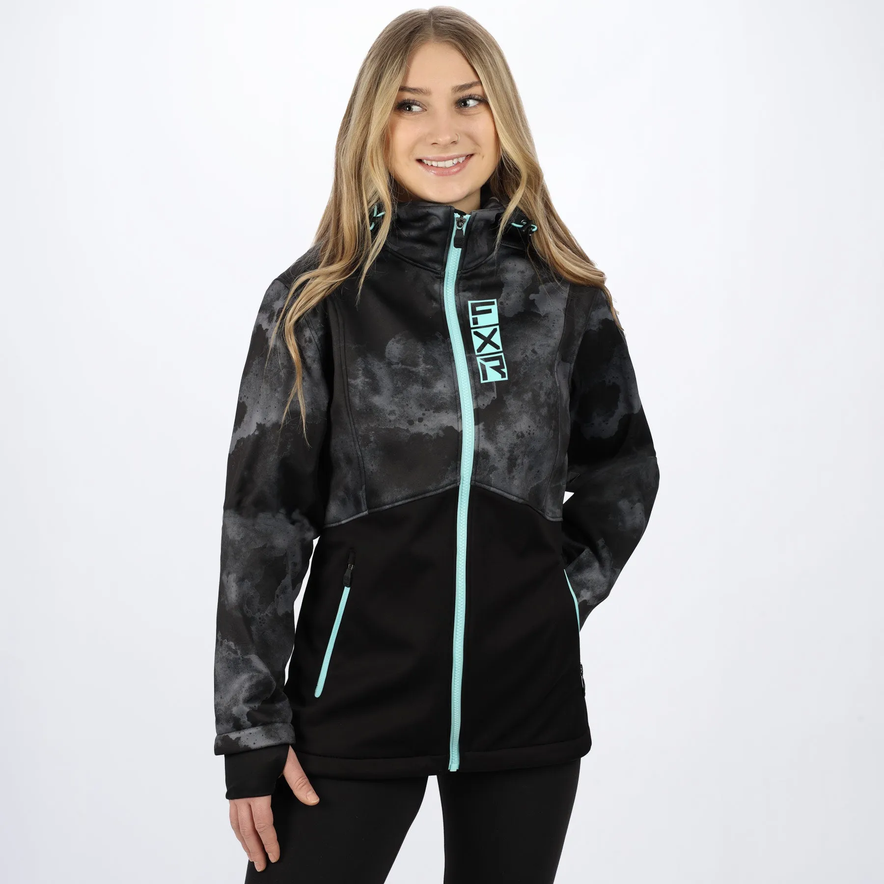 Women's Ridge Softshell Hoodie sold by FXR product image thumbnail 2