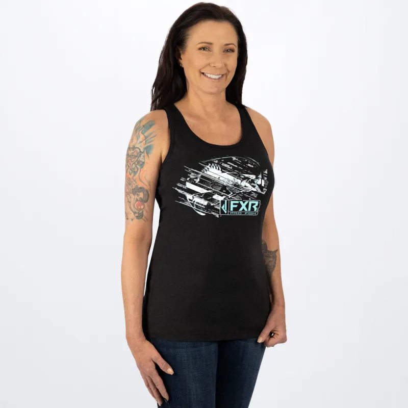 Women's Walleye Premium Tank sold by FXR
