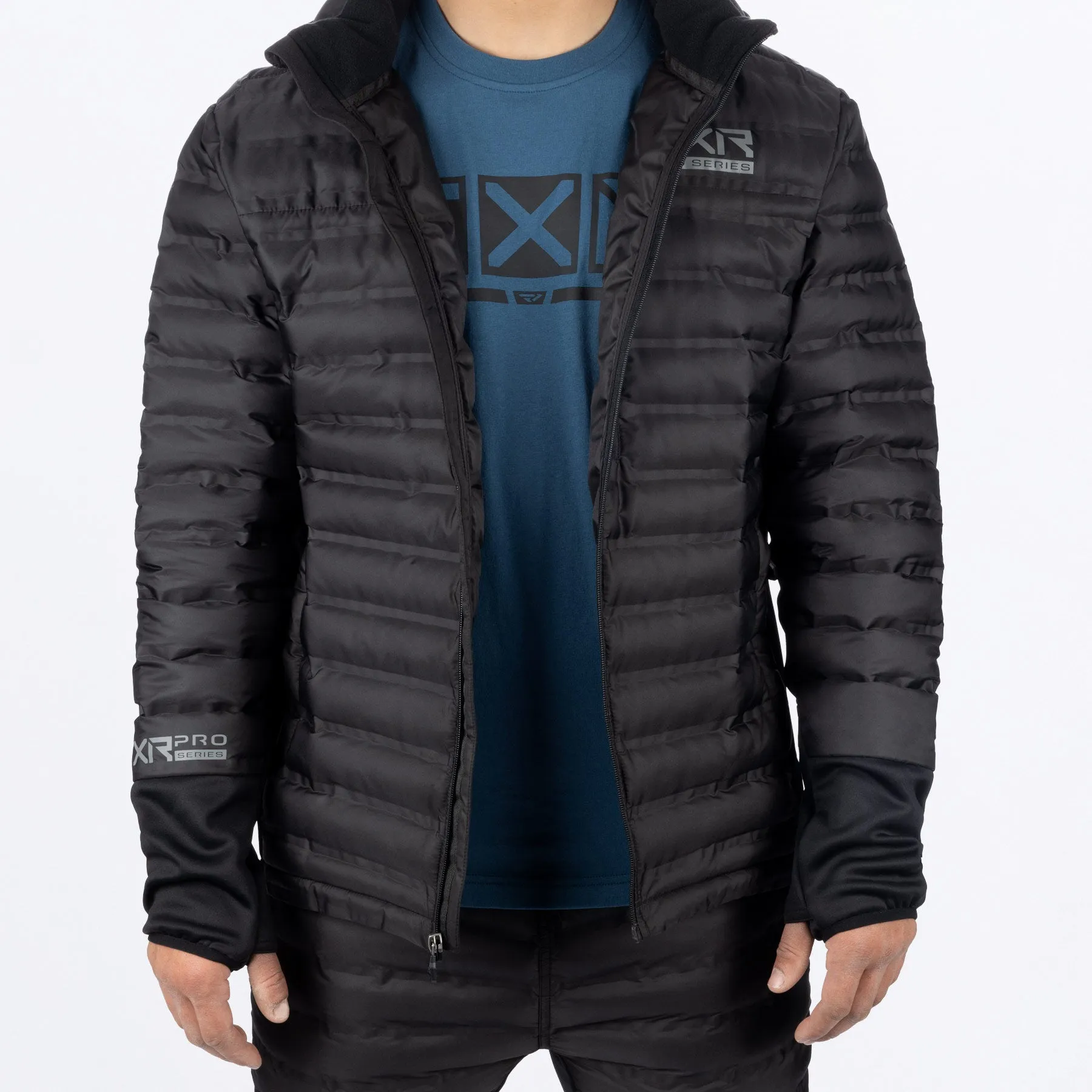 Men's Podium Hybrid Quilted Hoodie sold by FXR product image thumbnail 4