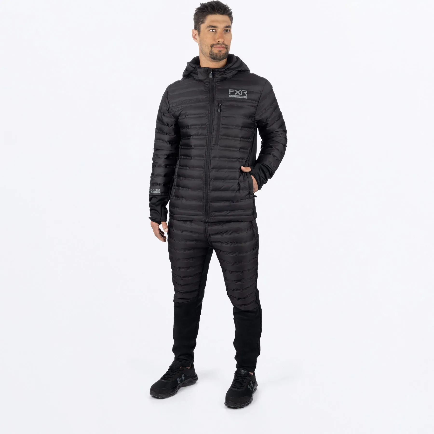 Men's Podium Hybrid Quilted Hoodie sold by FXR product image thumbnail 2