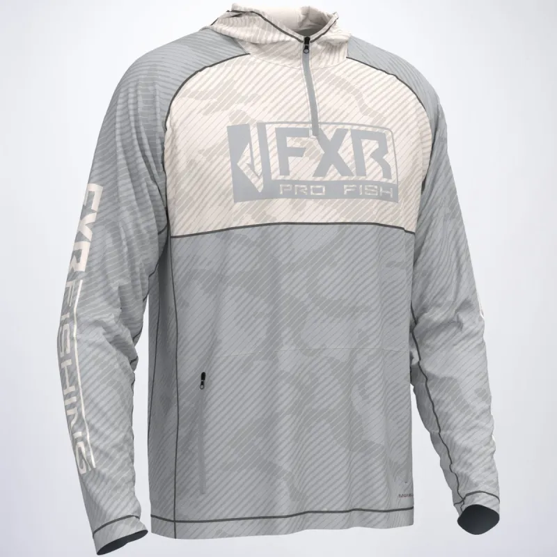 Men's Tournament Hybrid UPF Lite Pullover Hoodie sold by FXR