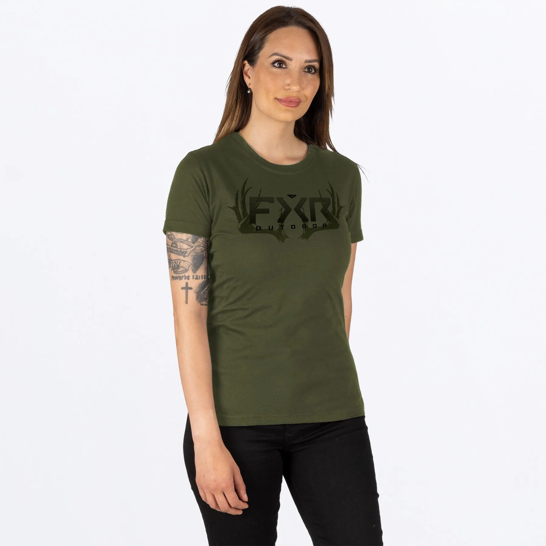 Women's Antler Premium T-Shirt sold by FXR product image thumbnail 4