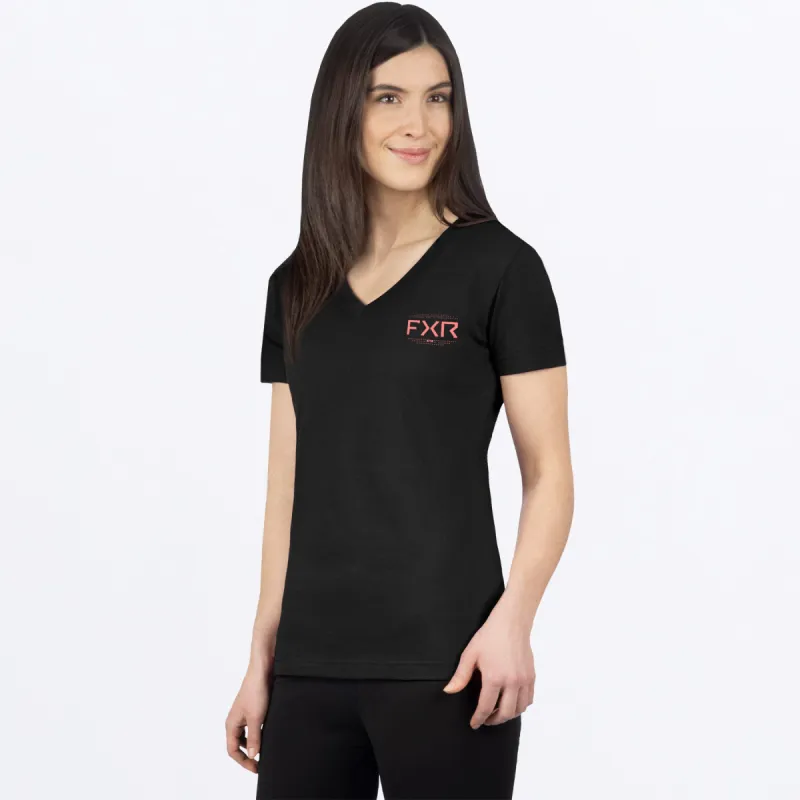 Women's Helium Premium V-Neck T-Shirt sold by FXR