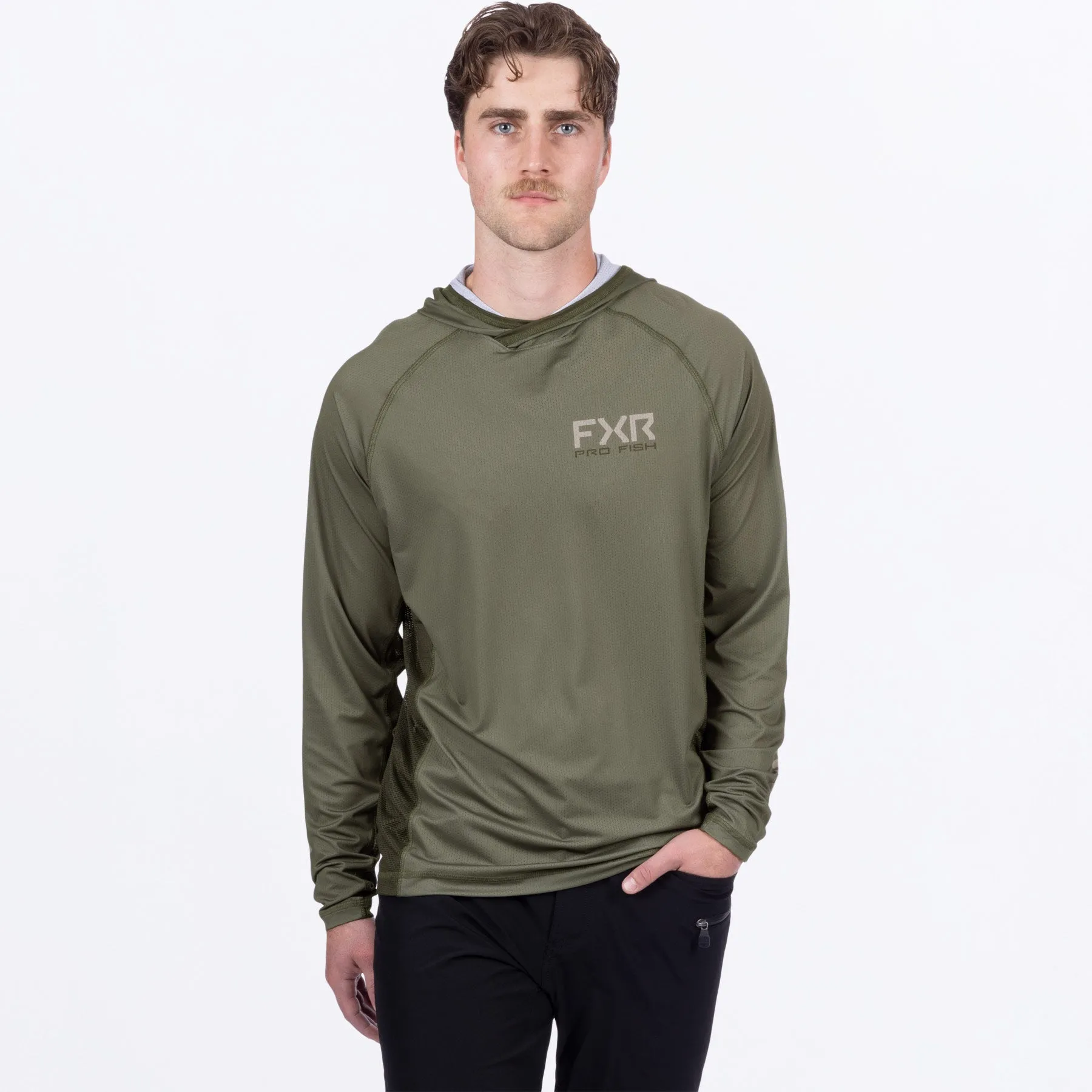 Men's Derby Air UPF Pullover Hoodie sold by FXR