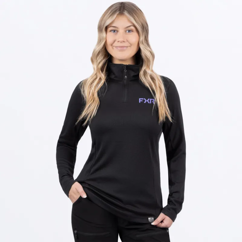 Women's Pilot UPF 1/4 Zip Longsleeve sold by FXR