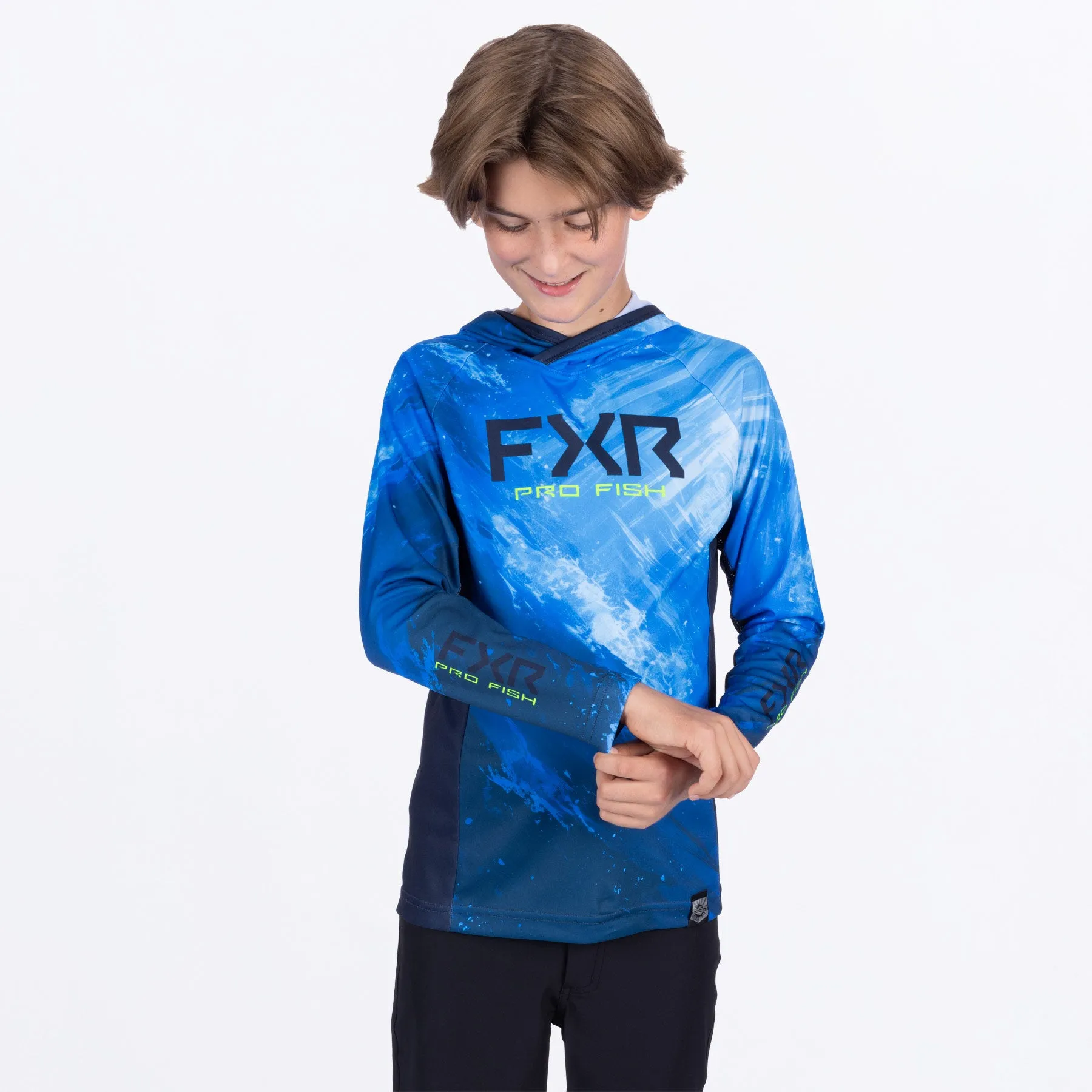 Youth Derby UPF Pullover hoodie sold by FXR product image thumbnail 4