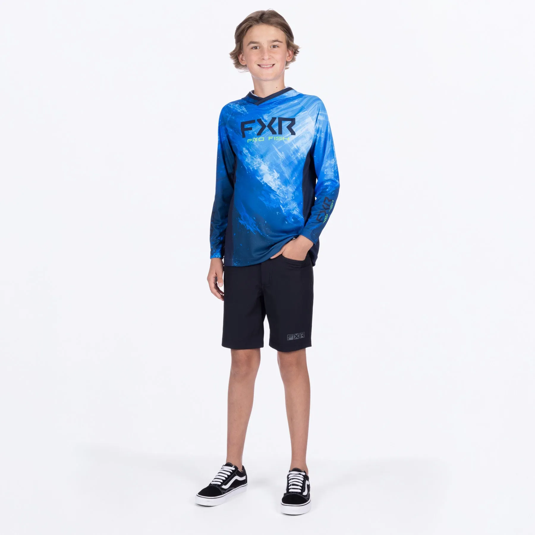 Youth Derby UPF Pullover hoodie sold by FXR product image thumbnail 2