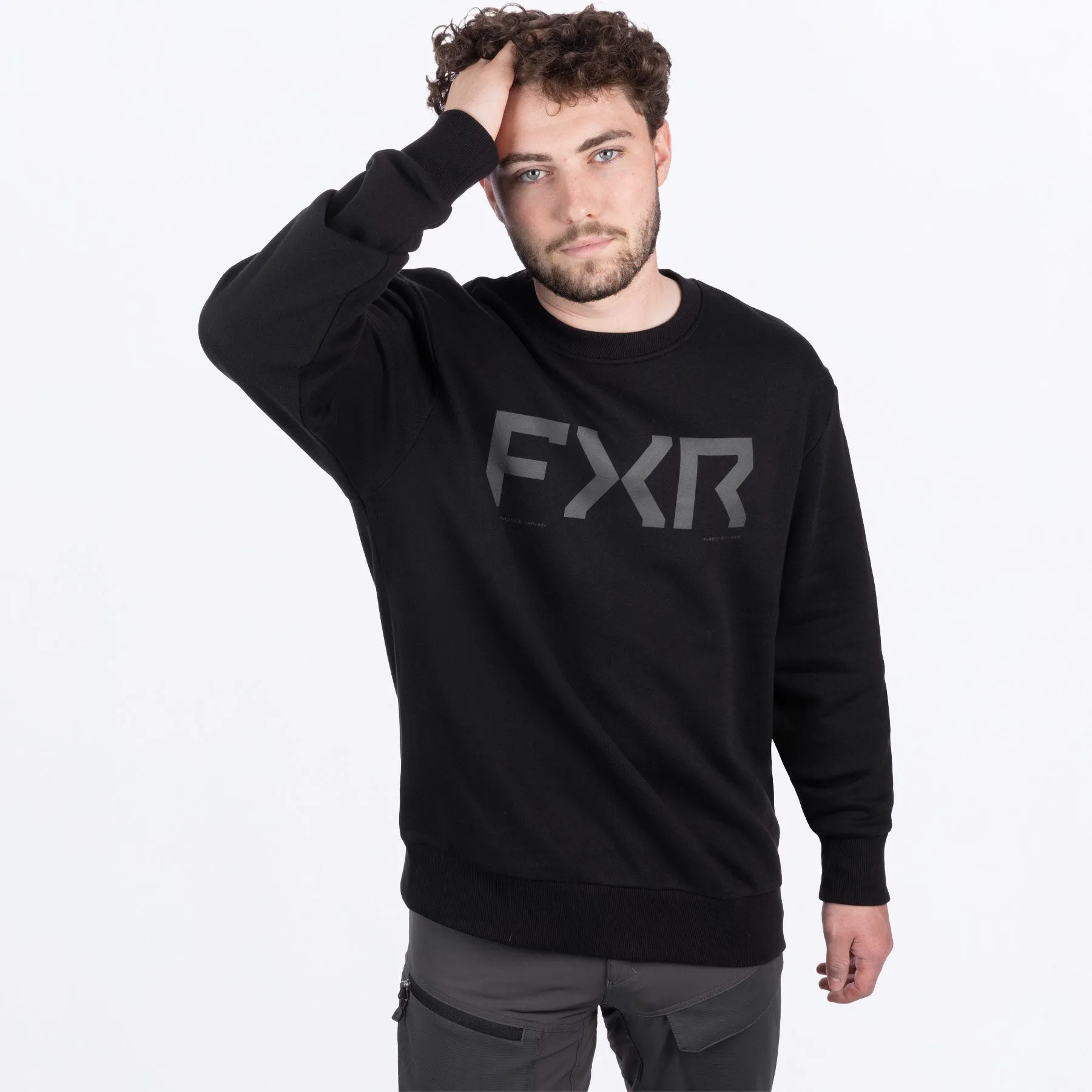 Men's Core Cotton Crewneck Sweatshirt sold by FXR product image thumbnail 4