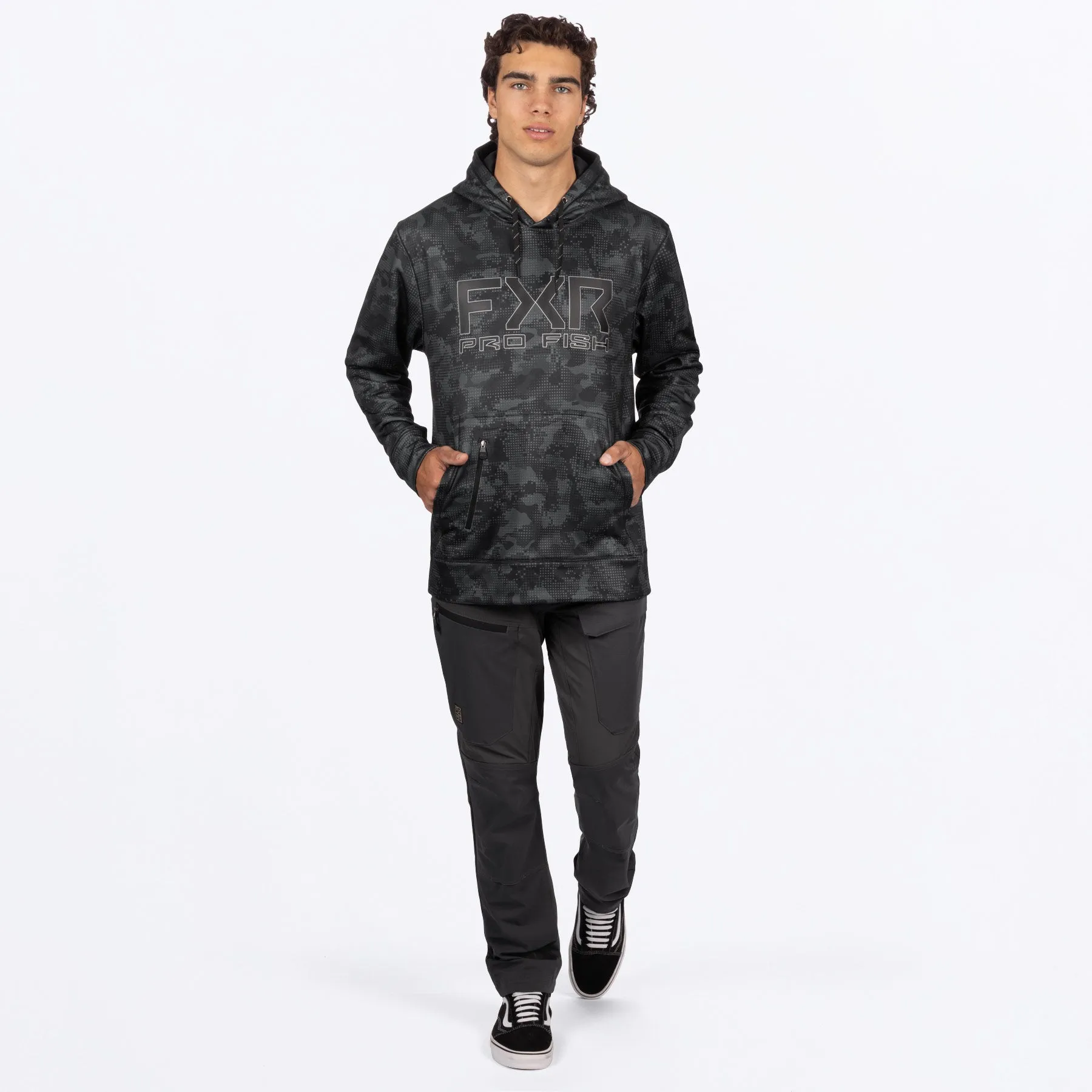 Men's Pro Fish Tech Pullover Hoodie sold by FXR product image thumbnail 3