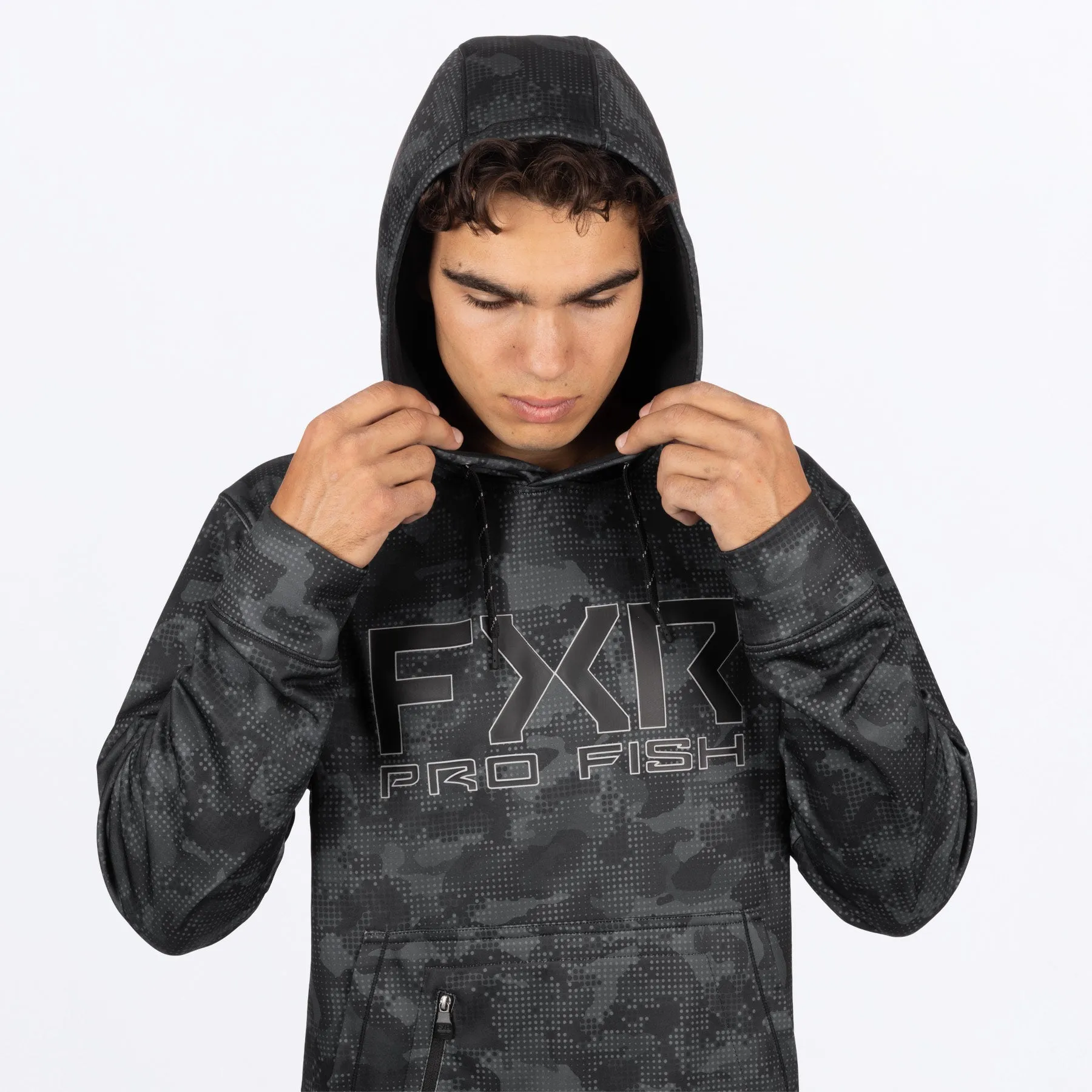 Men's Pro Fish Tech Pullover Hoodie sold by FXR product image thumbnail 4