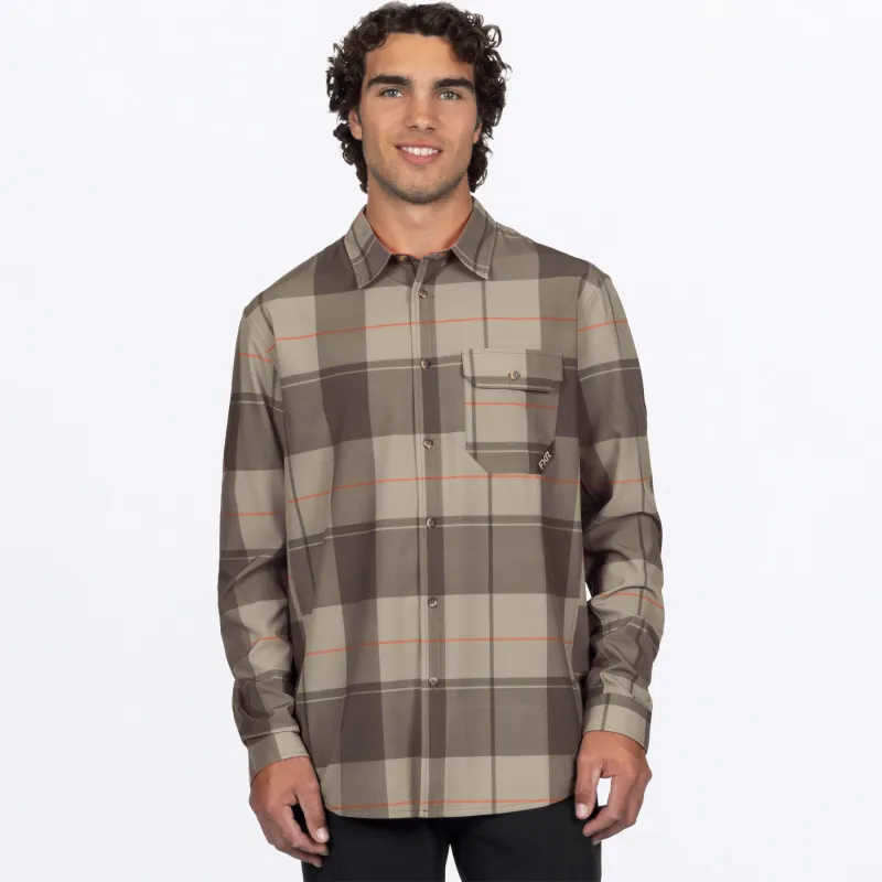 Men's Breeze Performance UPF Longsleeve Shirt made by FXR