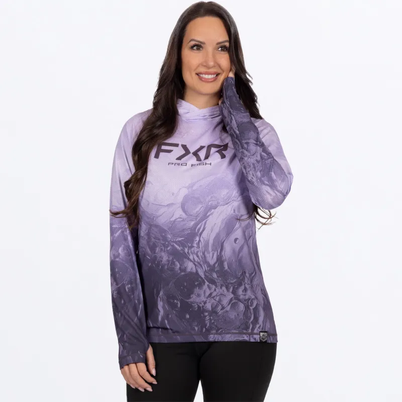 Women's Derby Undertow Air UPF Pullover Hoodie made by FXR