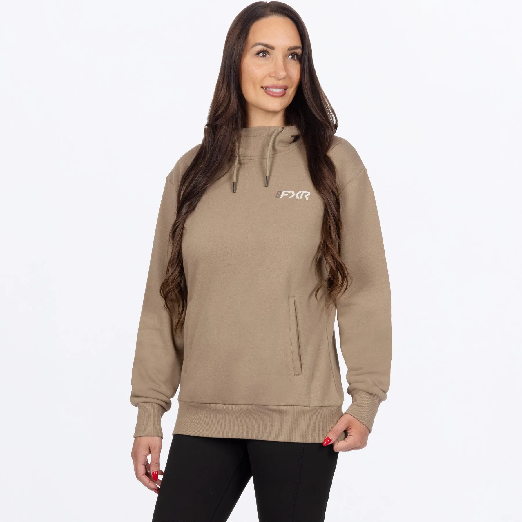 Women's Mitered Cotton Pullover Hoodie sold by FXR product image thumbnail 5