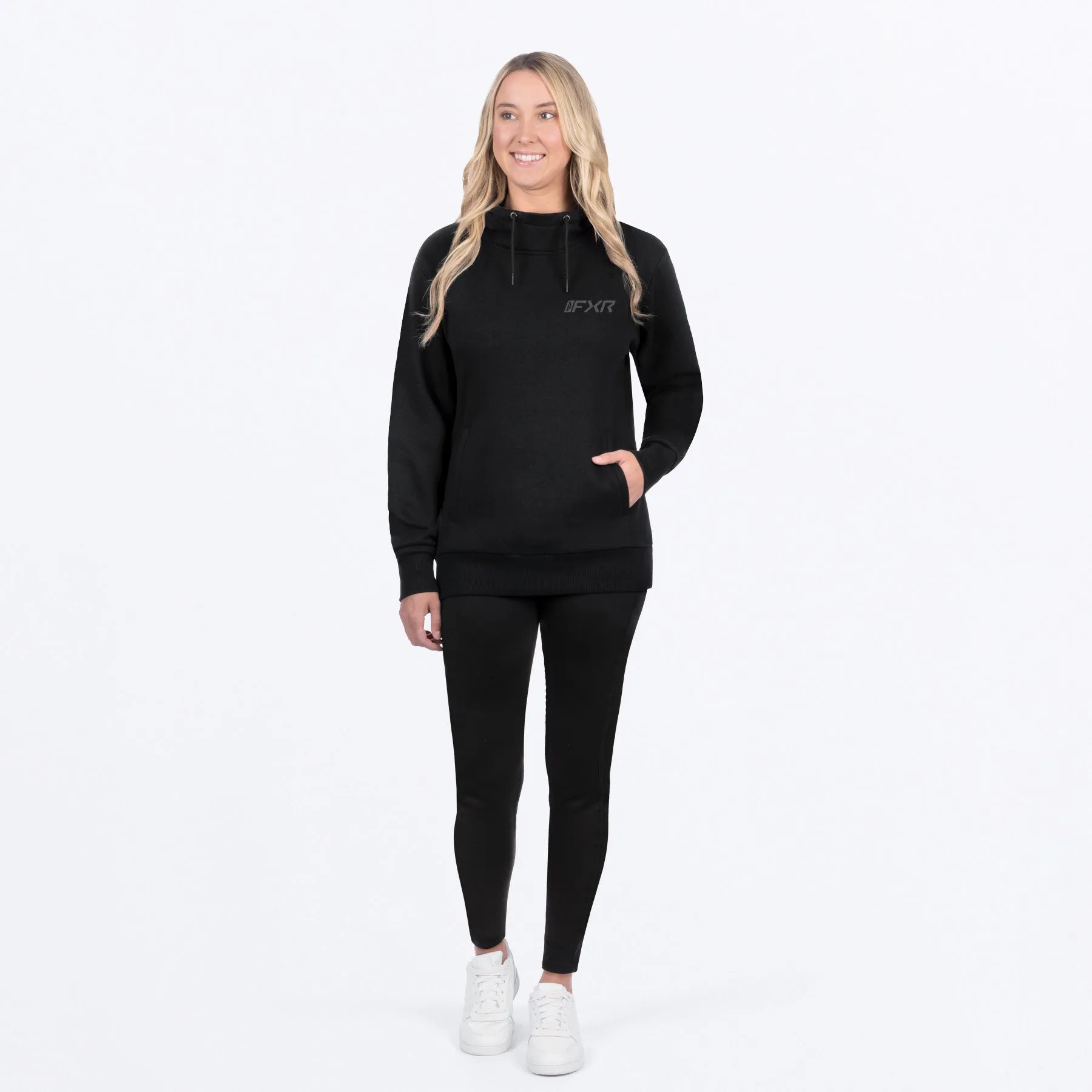 Women's Mitered Cotton Pullover Hoodie sold by FXR product image thumbnail 3