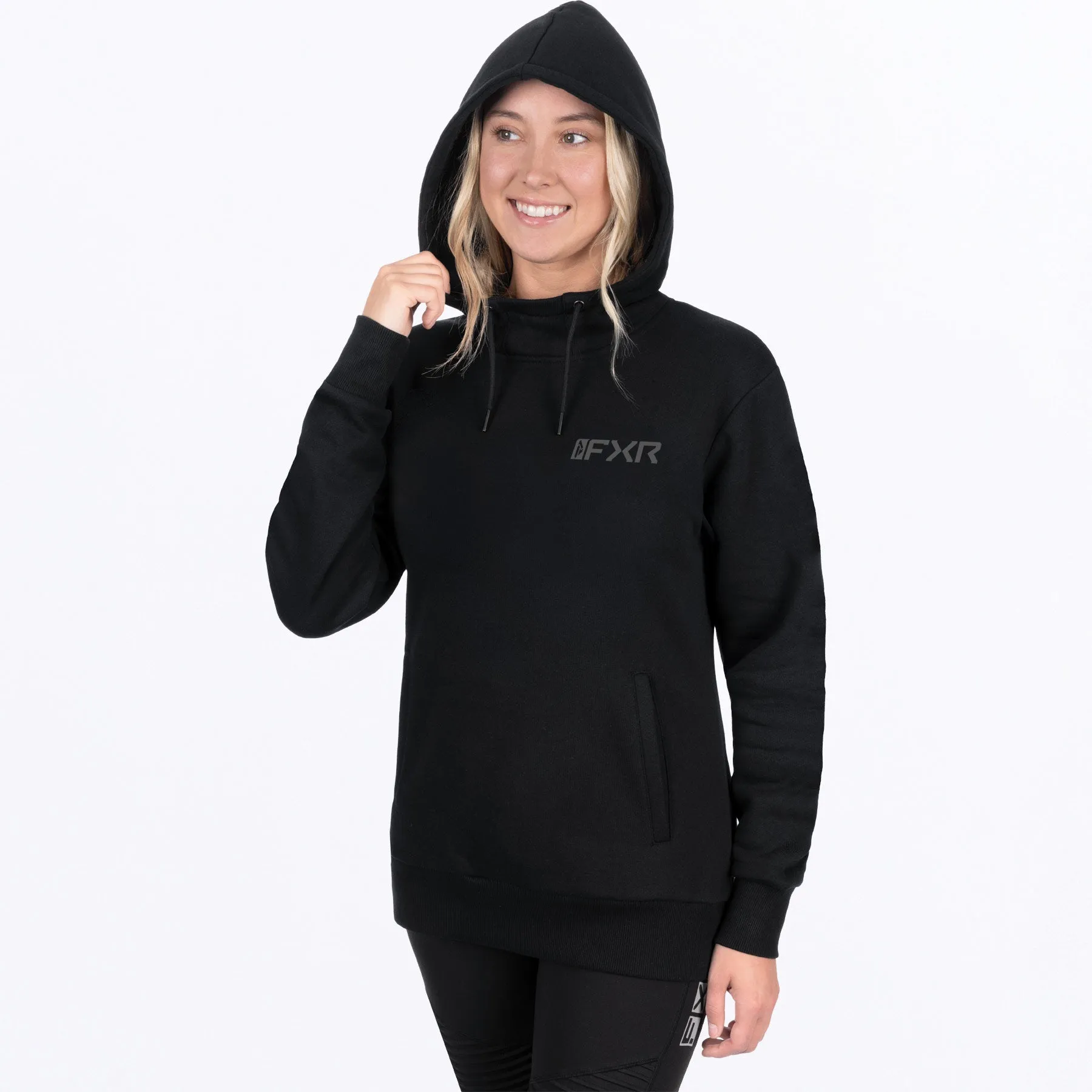 Women's Mitered Cotton Pullover Hoodie sold by FXR product image thumbnail 4